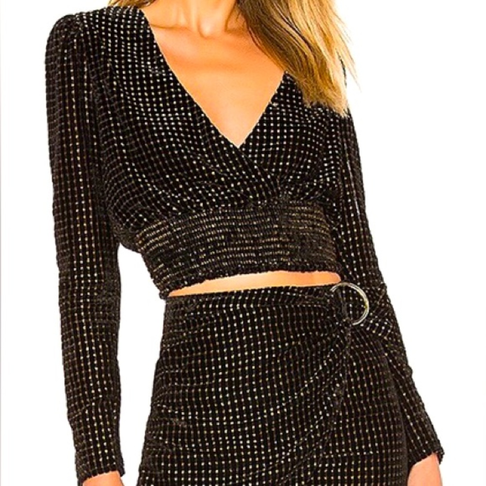 NWT House of Harlow 1960 x Revolve Crop Top (RARE FIND)